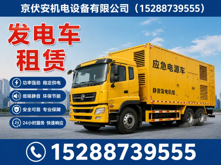衢州发电机出租展示图